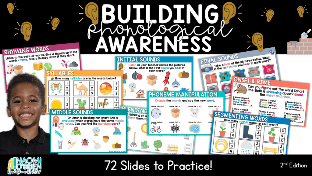 Building Phonological Awareness Activities: 2nd Edition - Naomi O'Brien ...