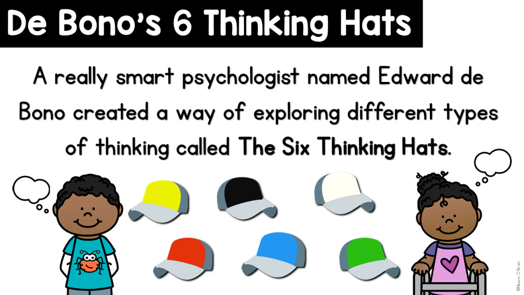 6 thinking hats in education
