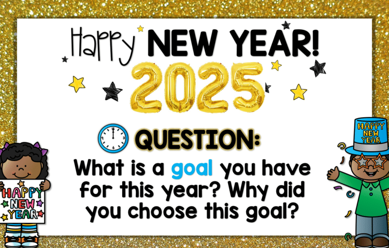 New Year's Resolutions and Activities (Writing Prompts and Flipbook) - Image 9