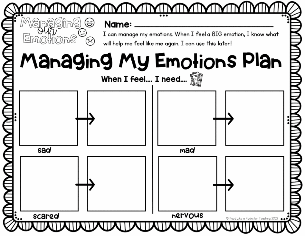 Managing Emotions - Naomi O'Brien - Read Like a Rockstar