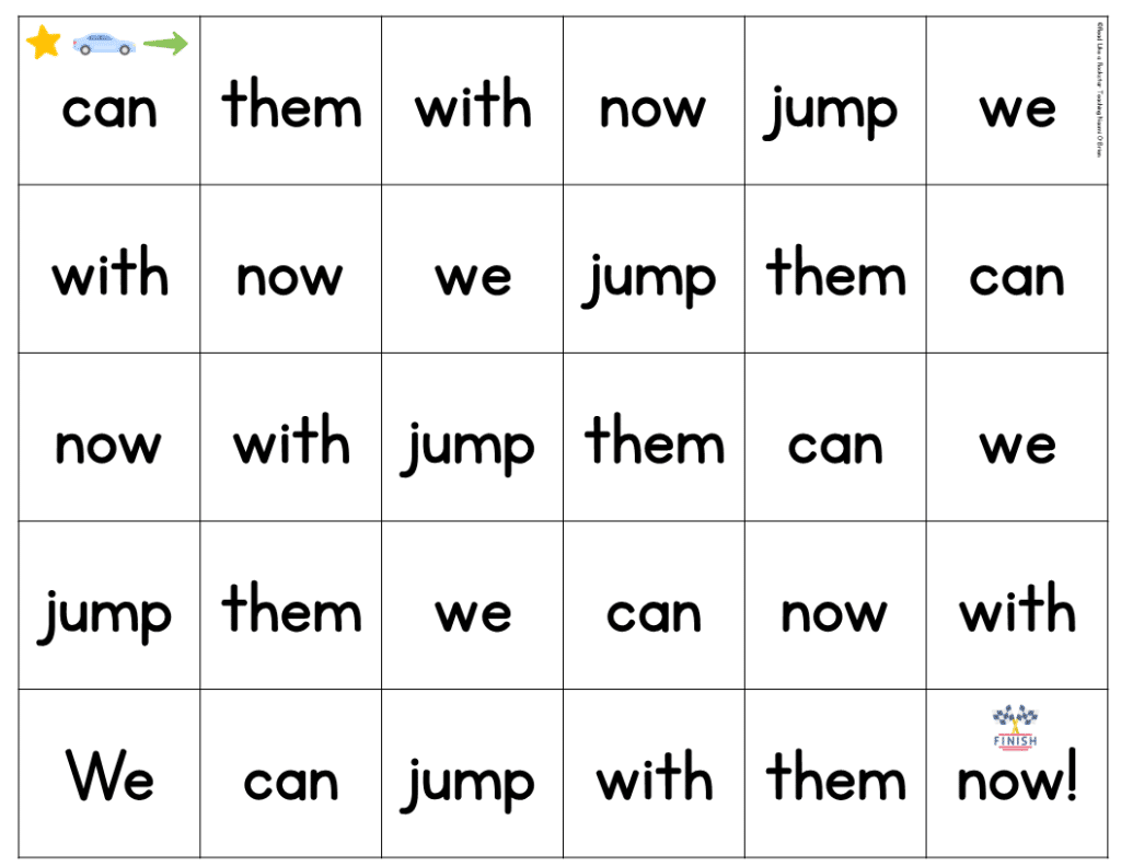 Fluency Grids - Naomi O'Brien - Read Like a Rockstar