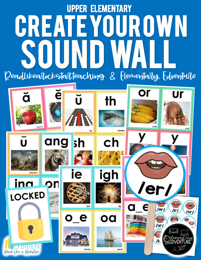 Sound Wall: Upper Elementary - Naomi O'Brien - Read Like a Rockstar